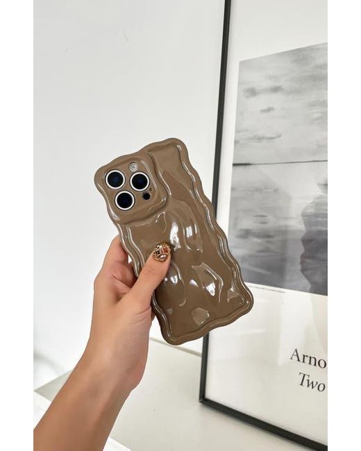 Auramma Brown Meteorite Iphone 15 Pro Case