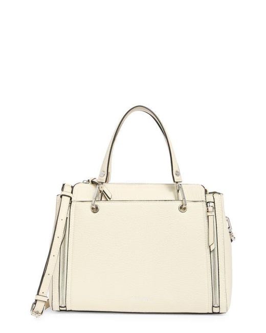 Calvin Klein Natural Garnet Satchel Bag