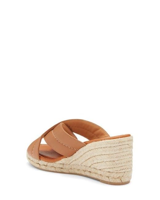 Bruno Magli Brown Elena Espadrille Wedge Sandal