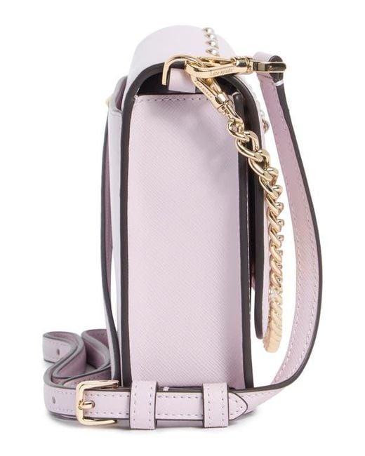 Kate Spade Pink Madison Studded Faux Pearl Crossbody Bag