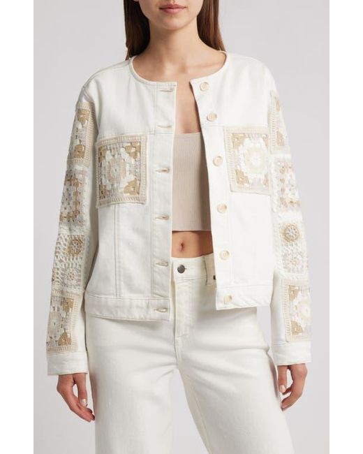 Rails White Lido Stitch Jacket