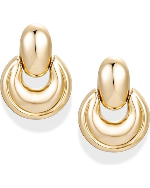 MOD AND JO Metallic James Statement Earrings