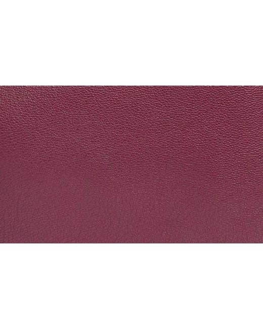 Vince Camuto Purple Laney Leather Crossbody Bag