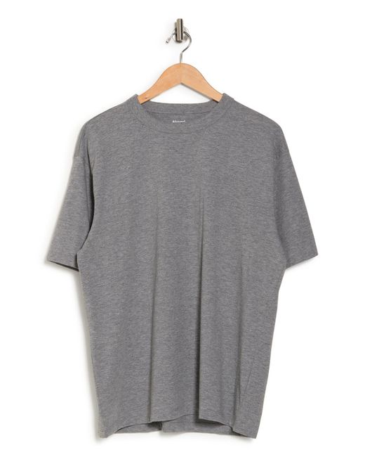 Abound Gray Oversize Crewneck T-shirt for men
