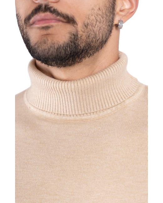 Xray Jeans Natural Turtleneck Pullover Sweater for men