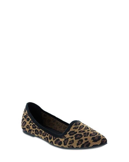 MIA Black Corrine Knit Flat