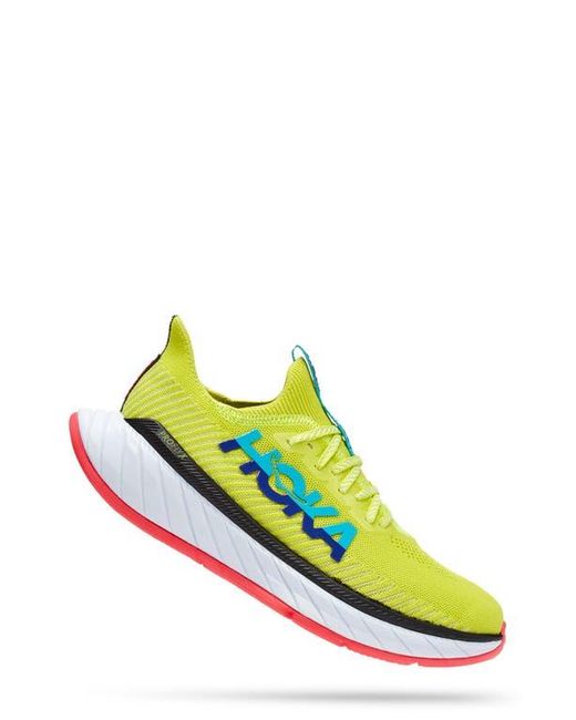 Hoka One One Yellow Carbon X 3 Running Shoe for men