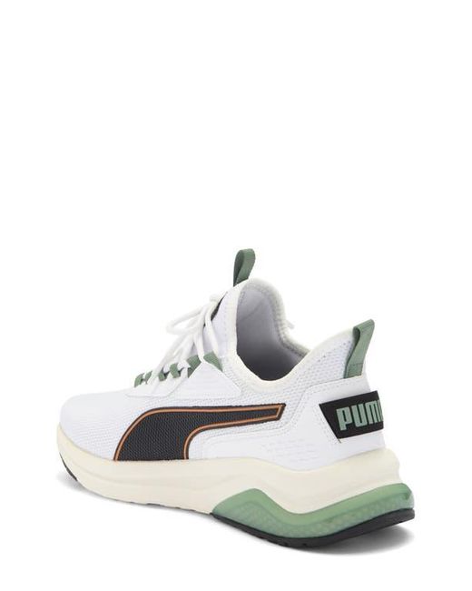 PUMA White Amplifier Sneaker for men