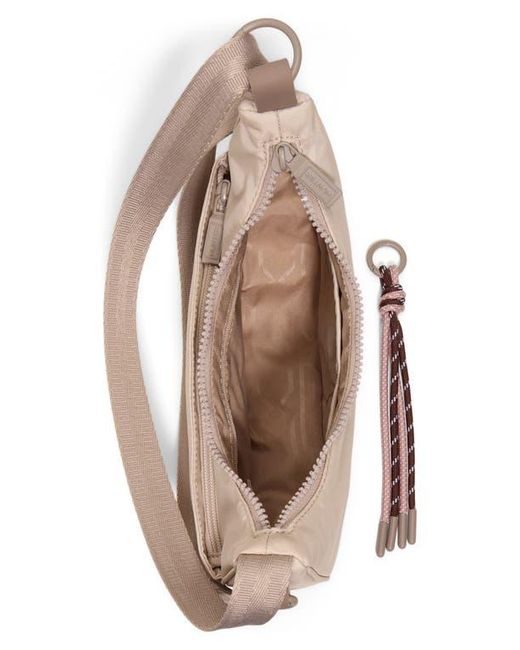 Hunter Natural Loop Back Nylon Crossbody Bag