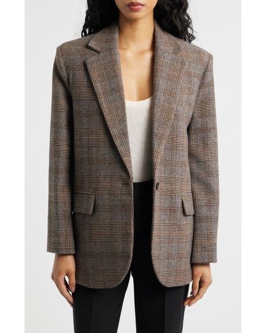 Mango Black Roma One-Button Blazer