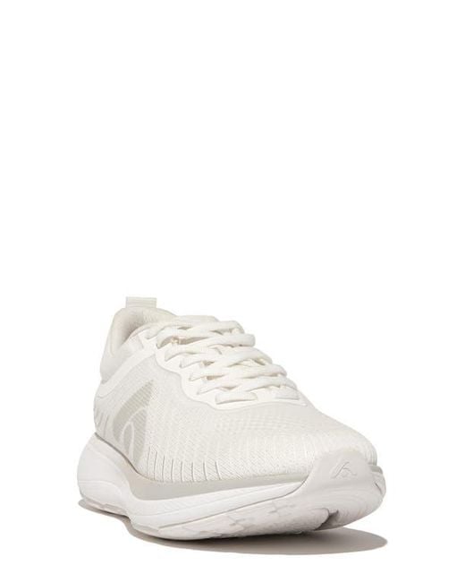 Fitflop White Ff Runner Mesh Sneaker