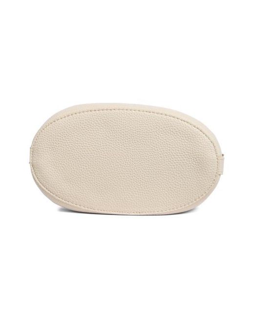 Tahari Natural Pebble Bucket Bag