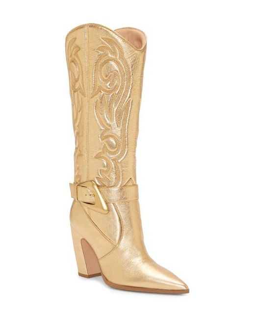 Vince Camuto Natural Western Boots