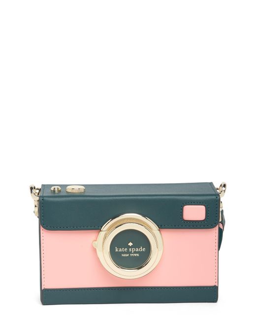 Kate Spade Other Camera Leather Crossbody Bag Lyst