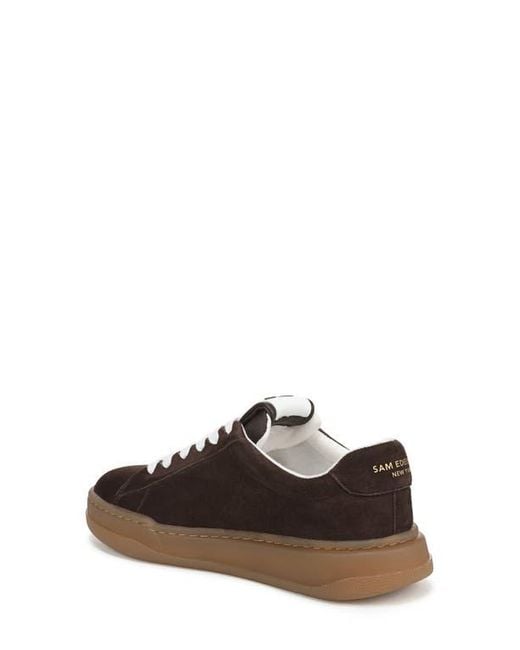 Sam Edelman Brown Rhea Platform Sneaker