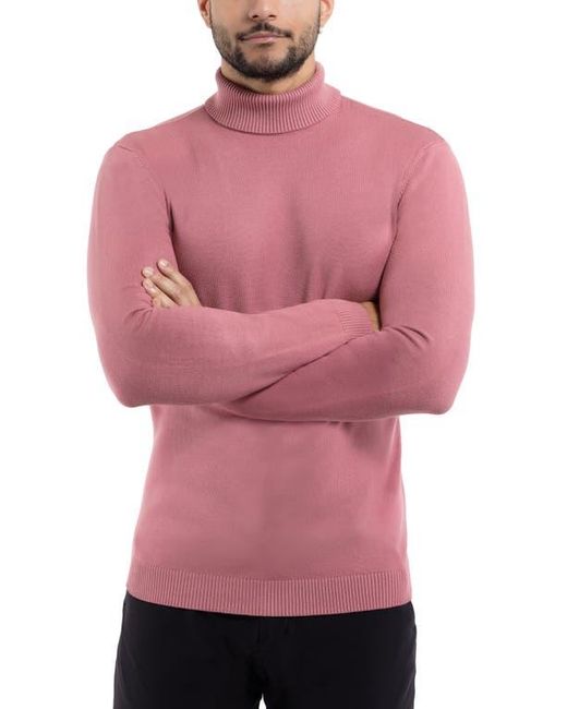 Xray Jeans Pink Turtleneck Pullover Sweater for men