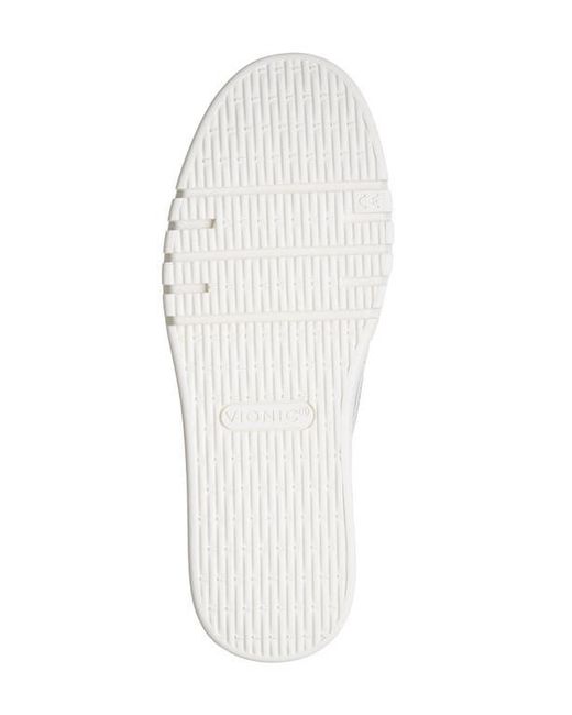 Vionic White Chantel Penny Loafer Slip-On Sneaker