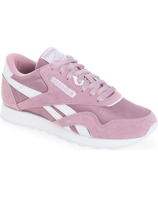 Reebok Purple Classic Sneaker