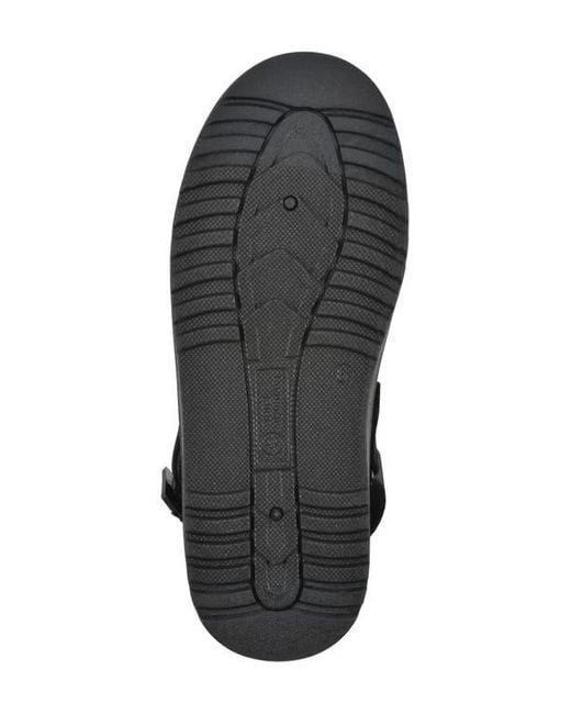 White Mountain Black Icebound Slingback Clog