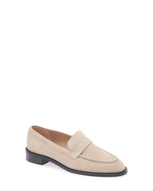 Stuart Weitzman Natural Palmer Loafer