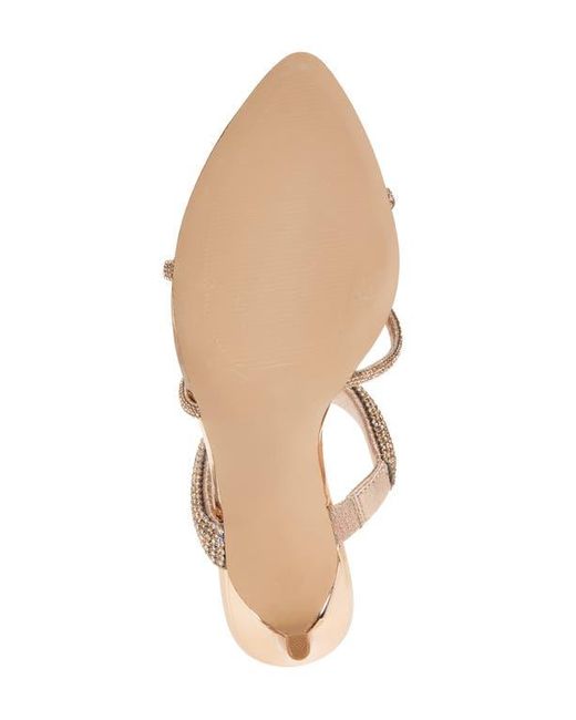 【Steve Madden】Camina クリスタル ストラップ サンダル Steve Madden Camina Crystal Strap Slide Sandal (Women