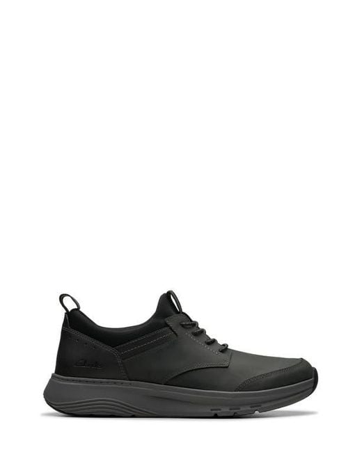 Clarks Black Motion Trek Ez Slip-On Sneaker for men