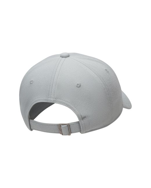 Nike Gray Club Unstructured Curved Bill Baseball Cap for men