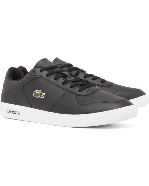 Lacoste Black Low Top Sneaker for men
