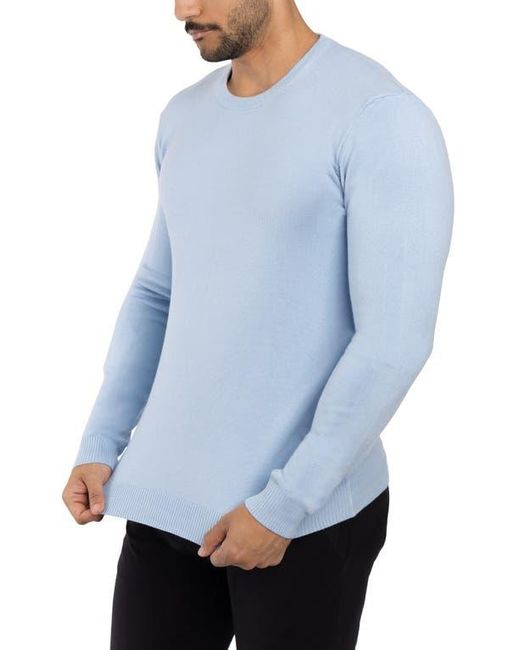 Xray Jeans Blue Crewneck Knit Pullover Sweater for men