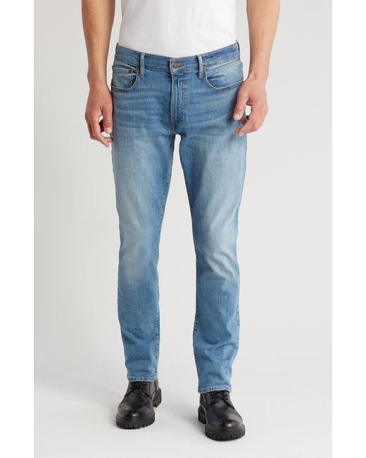 Lucky Brand Blue 223 Straight Leg Stretch Cotton Jeans for men