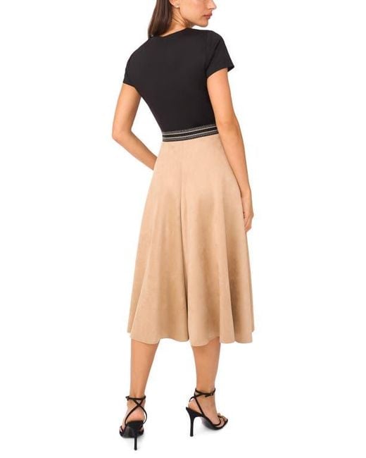Halogen® Multicolor Faux Suede Wide Leg Culottes