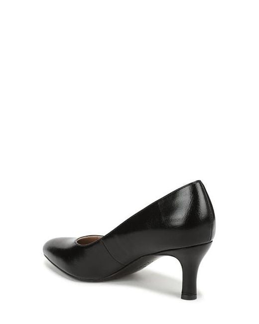 Naturalizer Black Flora Pump