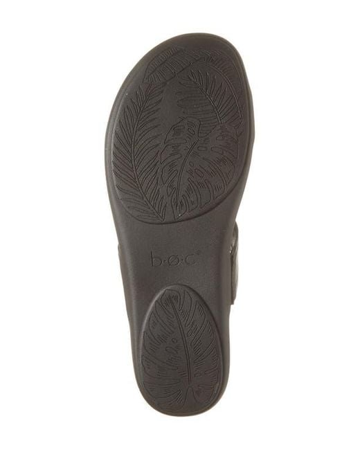 B O C BY BØRN Black Hazy Sandal
