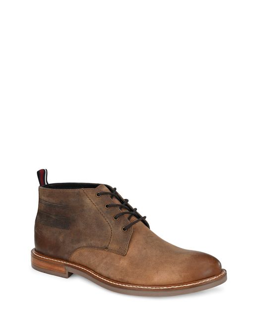 Ben Sherman Brown Brent Leather Chukka Boot In Tan Leather At Nordstrom Rack for men