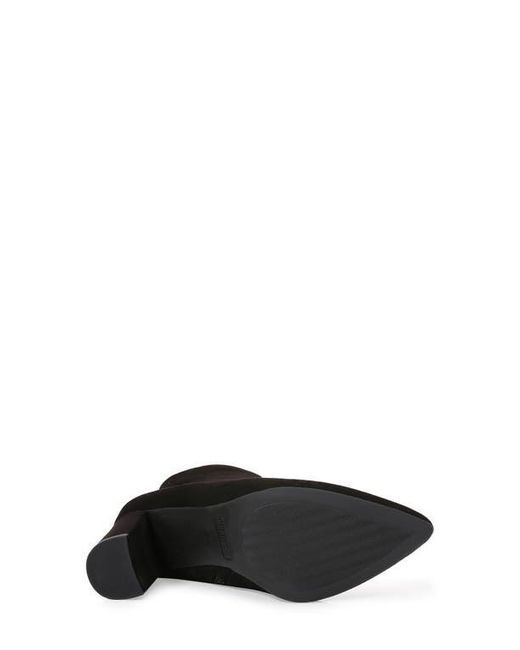BERNESS Black Sara Block Heel Bootie