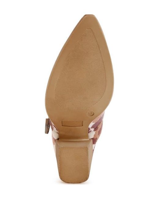 Rag & Co Pink Nometa Buckle Mule