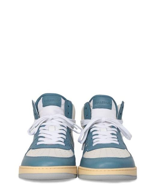 Collegium Blue Pillar Destroyer High Top Sneaker for men