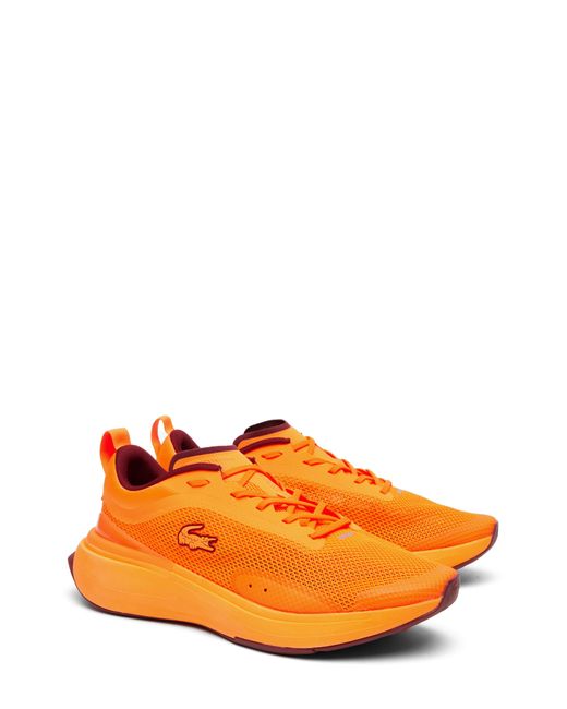 Lacoste Spin Evo 2 Running Shoe in Orange for Men Lyst