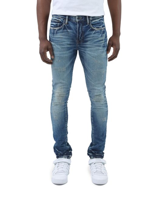 PRPS Blue Elegiac Skinny Jeans for men