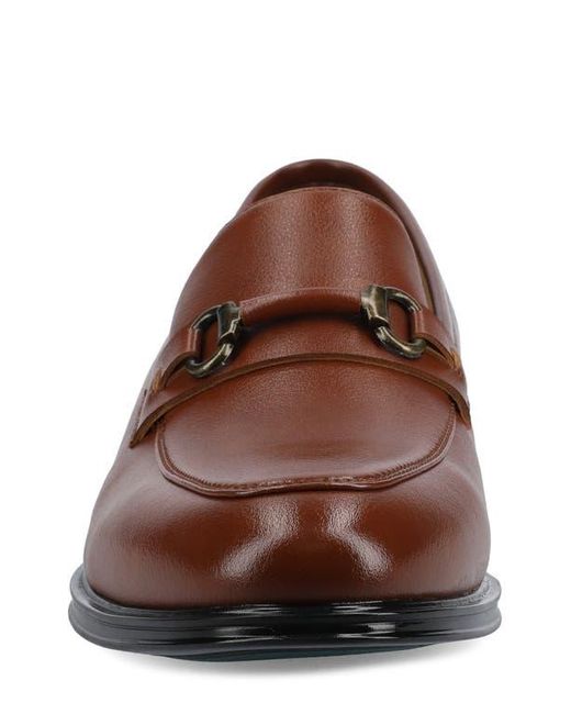 Vance Co. Brown Anthony Bit Loafer for men