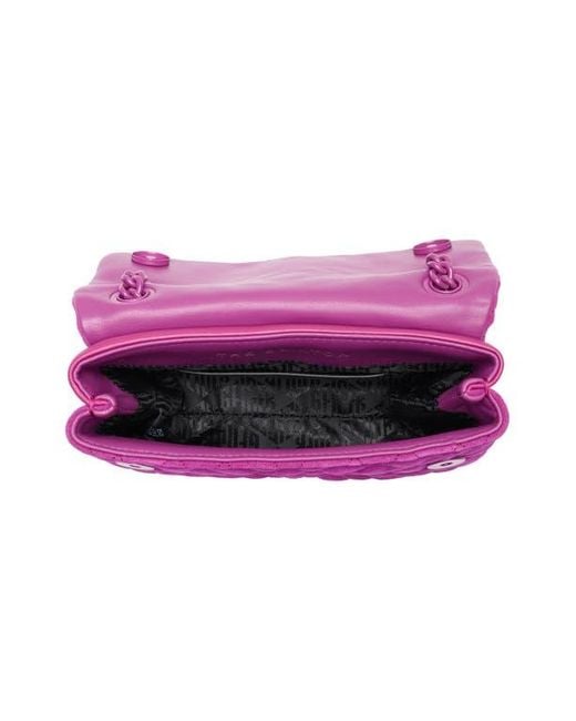 Kurt Geiger Purple Mini Brixton Lock Crossbody Bag
