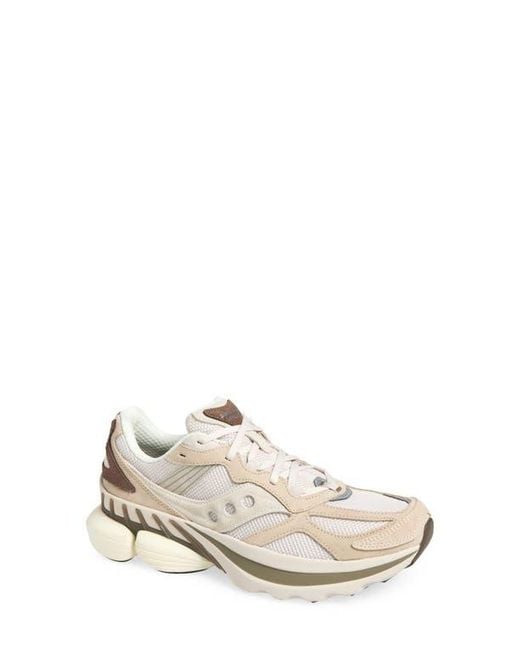 Saucony White Grid Nxt Sneaker