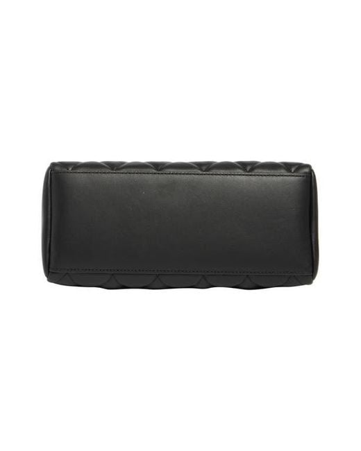 Kate Spade Black Carey Quilted Leather Satchel