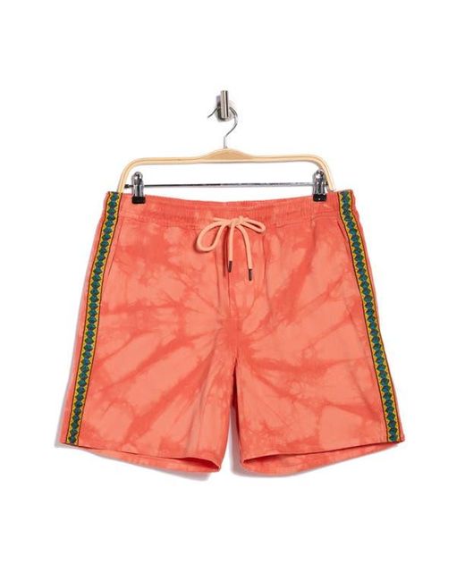 Gotcha Multicolor Cortez Print Drawstring Shorts for men