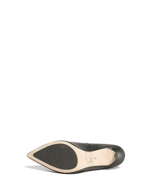 Anthony Veer Black Edith Leather Stiletto Pumps