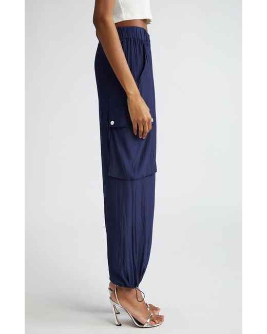 Ramy Brook Blue Mayme Cargo Joggers