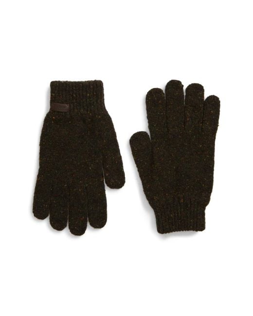 barbour gloves mens Green