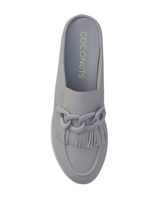 Matisse Gray Maren Platform Loafer Mule