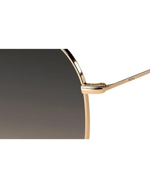 Boss Multicolor 58Mm Gradient Square Sunglasses