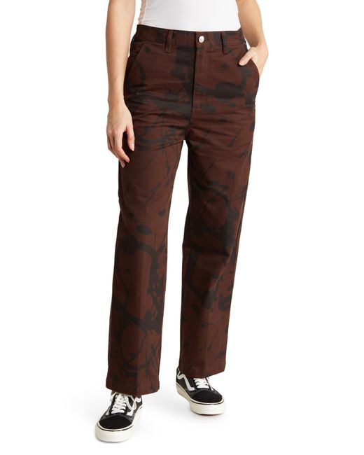Obey Brighton Carpenter Pants in Brown | Lyst